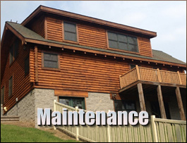  Fairmont, North Carolina Log Home Maintenance